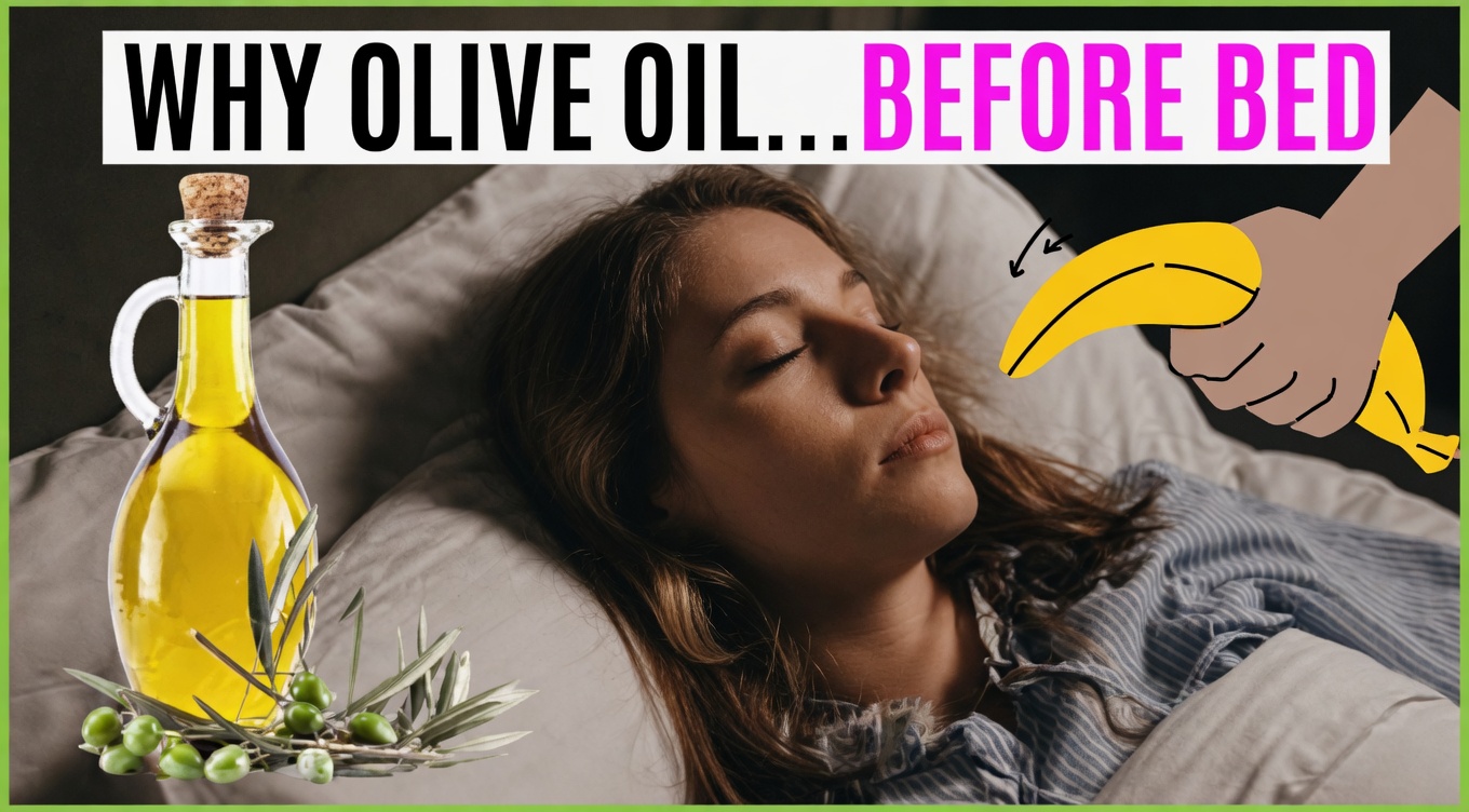 The Nighttime Ritual That’s Transforming Lives: What Happens When You Drink Olive Oil Before Bed