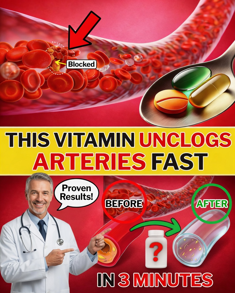 Top Vitamins to CLEAN Arteries & Boost Blood Flow