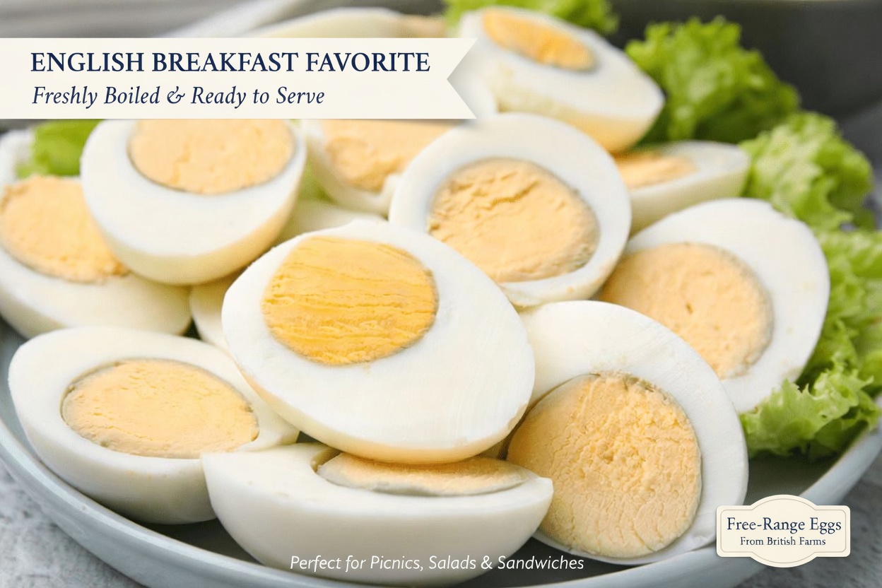 What causes the green ring around hard-boiled eggs?