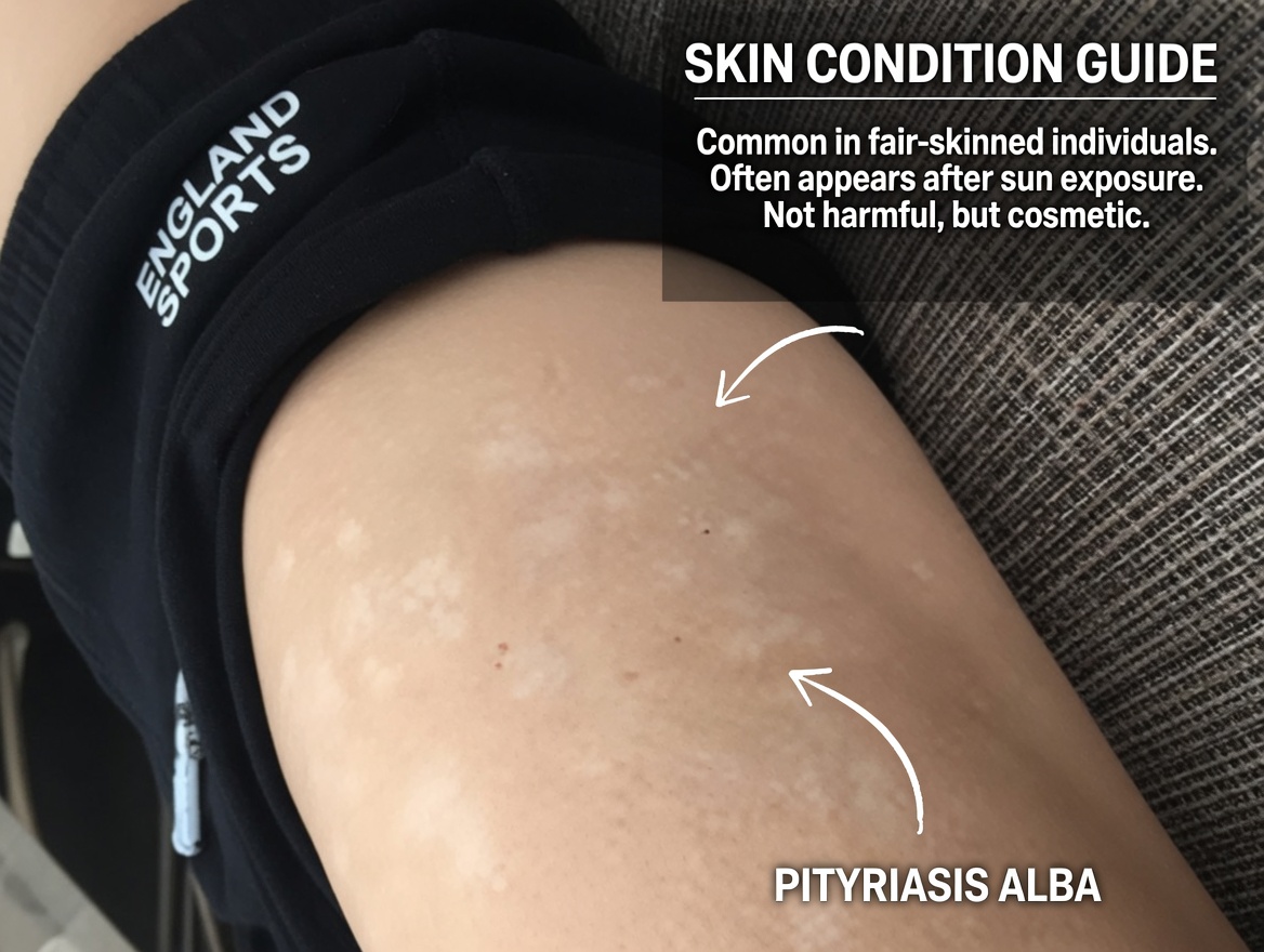 Have you noticed small white spots on your arms or legs… and you don’t know what they are?