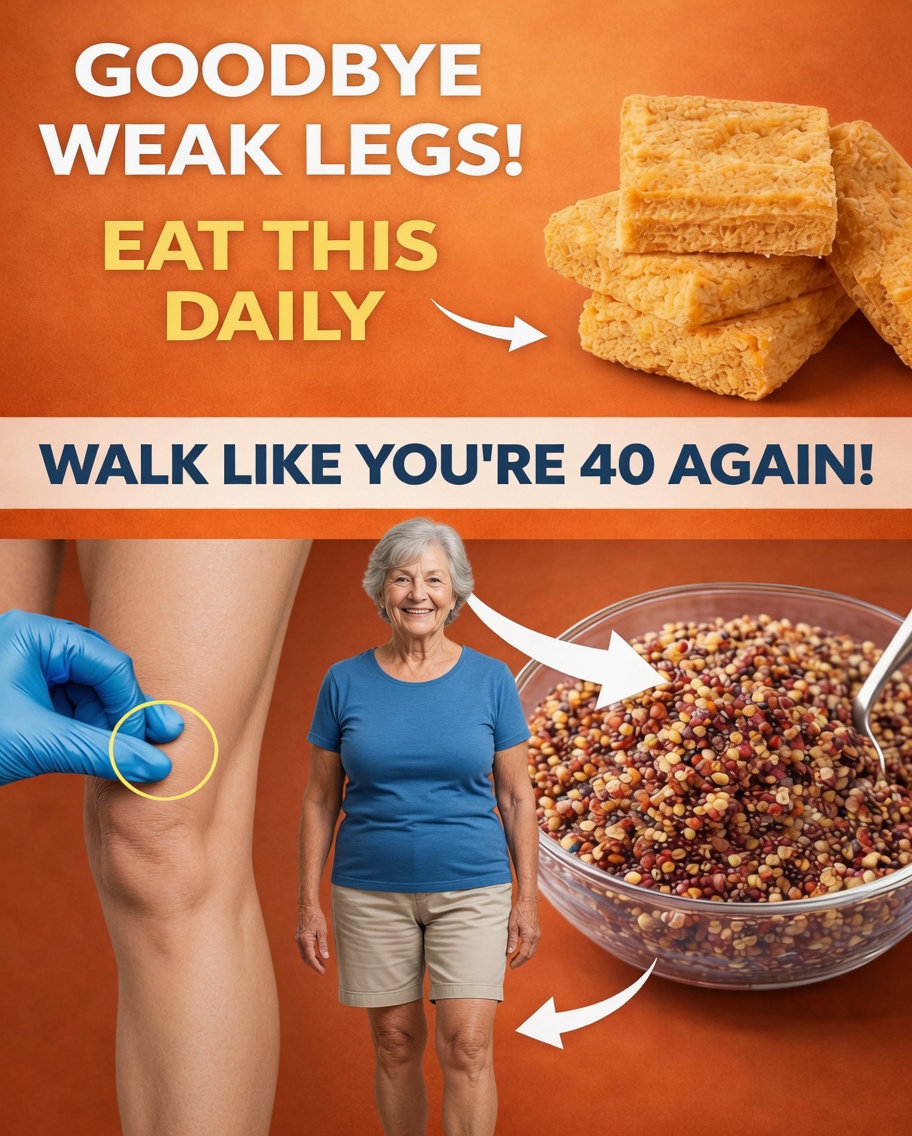 Want Stronger Legs Even After 80? Eat This Every Day (Senior Health Tips)