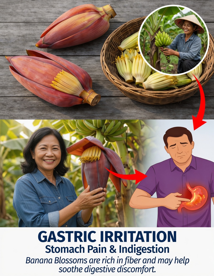 Banana Blossom: The Surprising Natural Food That Supports Blood Sugar, Blood Pressure, and Digestive Health