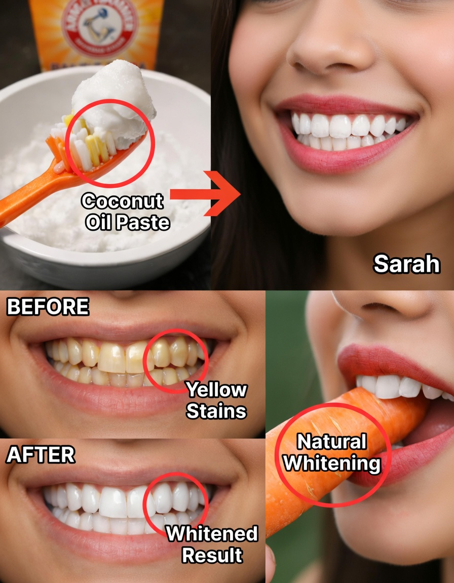 Discover 11 Simple Natural Ways to Whiten Teeth at Home Using Everyday Kitchen Ingredients You Already Have