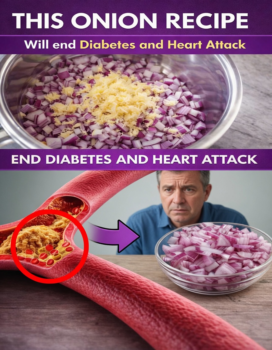 The Red Onion Recipe That May Help Balance Blood Sugar Instantly