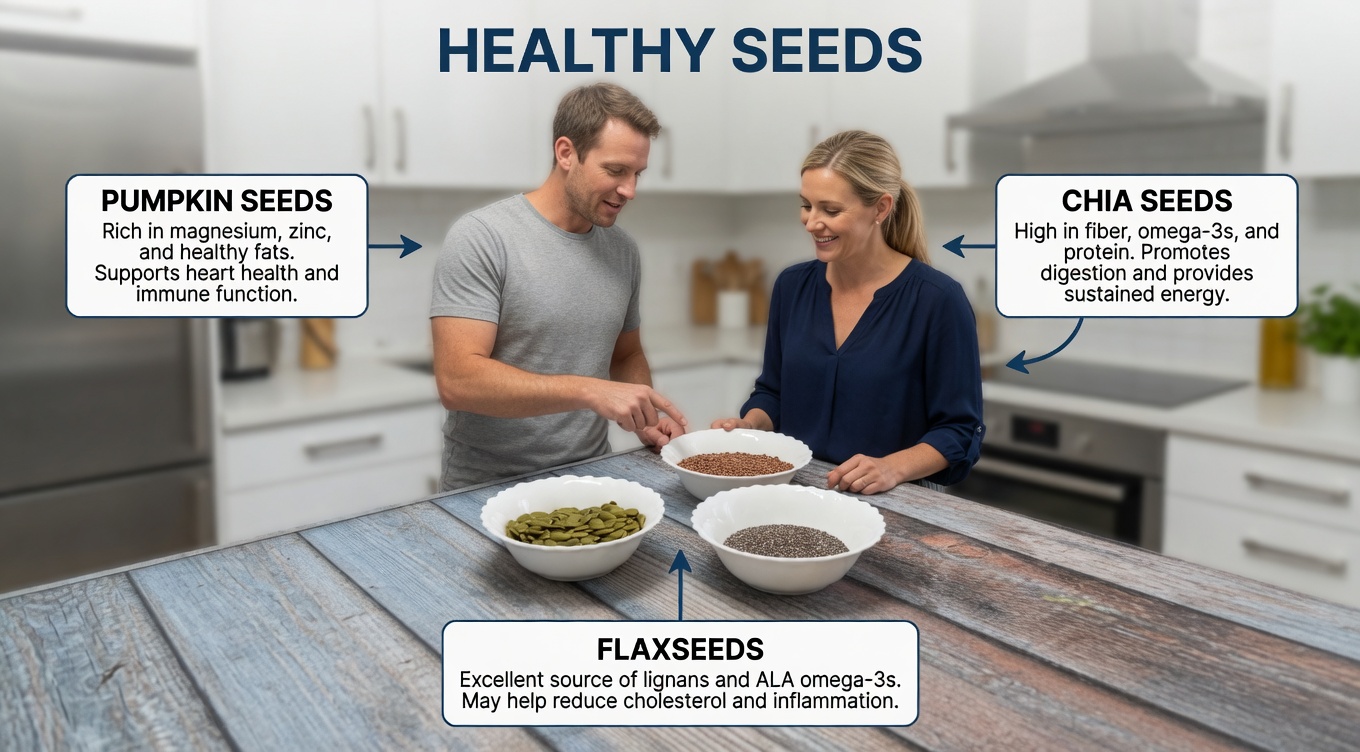 Even Over 90? Eat These 3 Seeds Every Morning to Boost Your Eye and Brain Power!