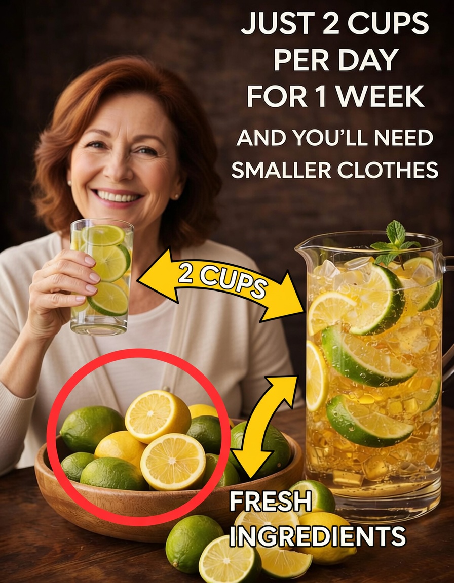 The 2-Ingredient Homemade Drink That Helps Reduce Belly Fat