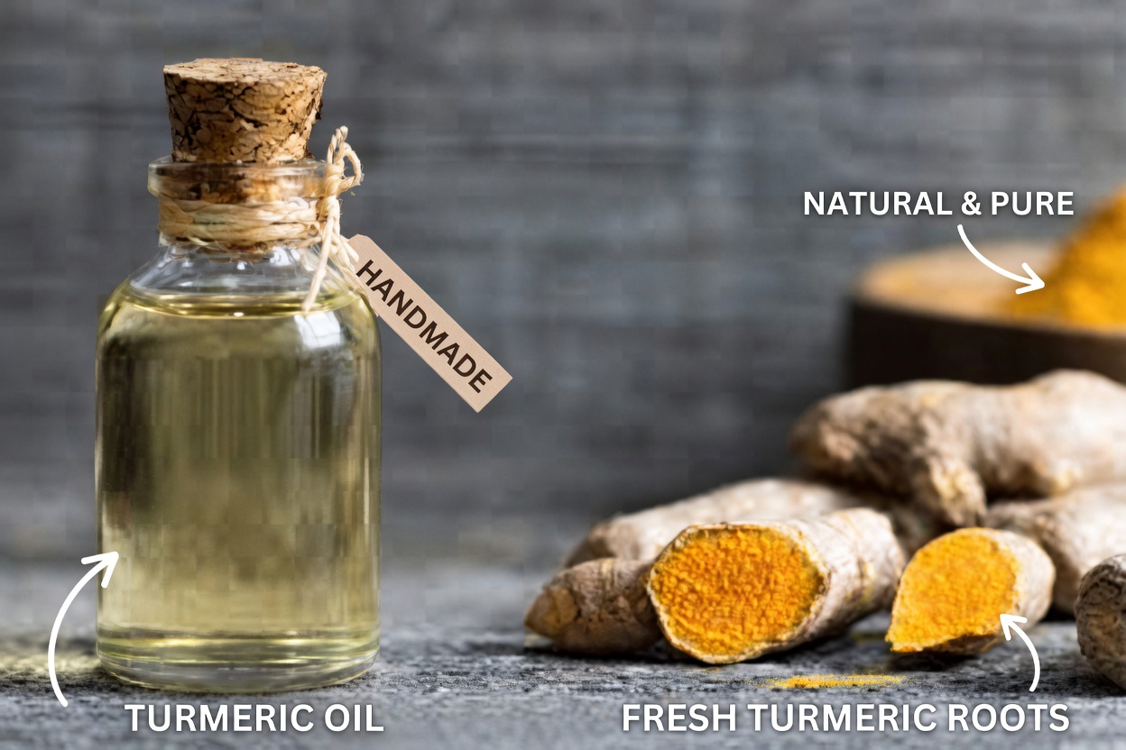 The Powerful Natural Anti-Inflammatory Oil: Extra Virgin Olive Oil with Turmeric and Ginger