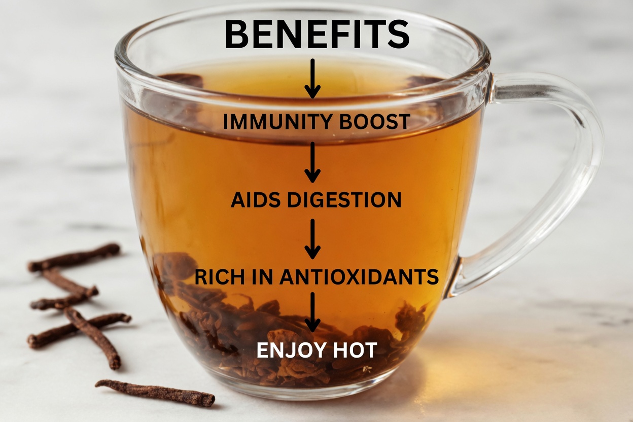 Clove Tea Benefits, Uses, and How to Make This Soothing, Warming Herbal Drink at Home