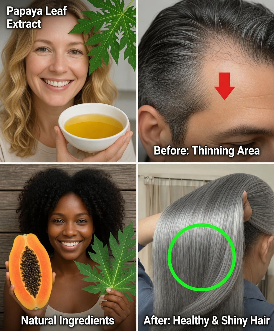 Embrace the Power of Papaya Leaves – A Natural Remedy for Youthful, Vibrant Hair