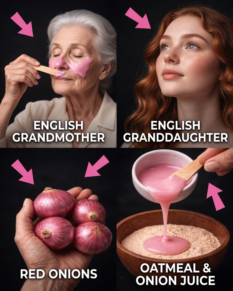 Seniors, Grate One Red Onion Tonight & Slather This Purple Mask on Your Face—Watch Deep Wrinkles Fade 38% & Skin Glow Like 50 in Just 10 Nights