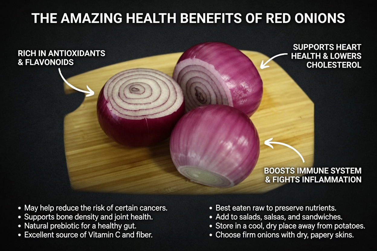 Seniors, Grate One Red Onion Tonight & Slather This Purple Mask on Your Face—Watch Deep Wrinkles Fade 38% & Skin Glow Like 50 in Just 10 Nights