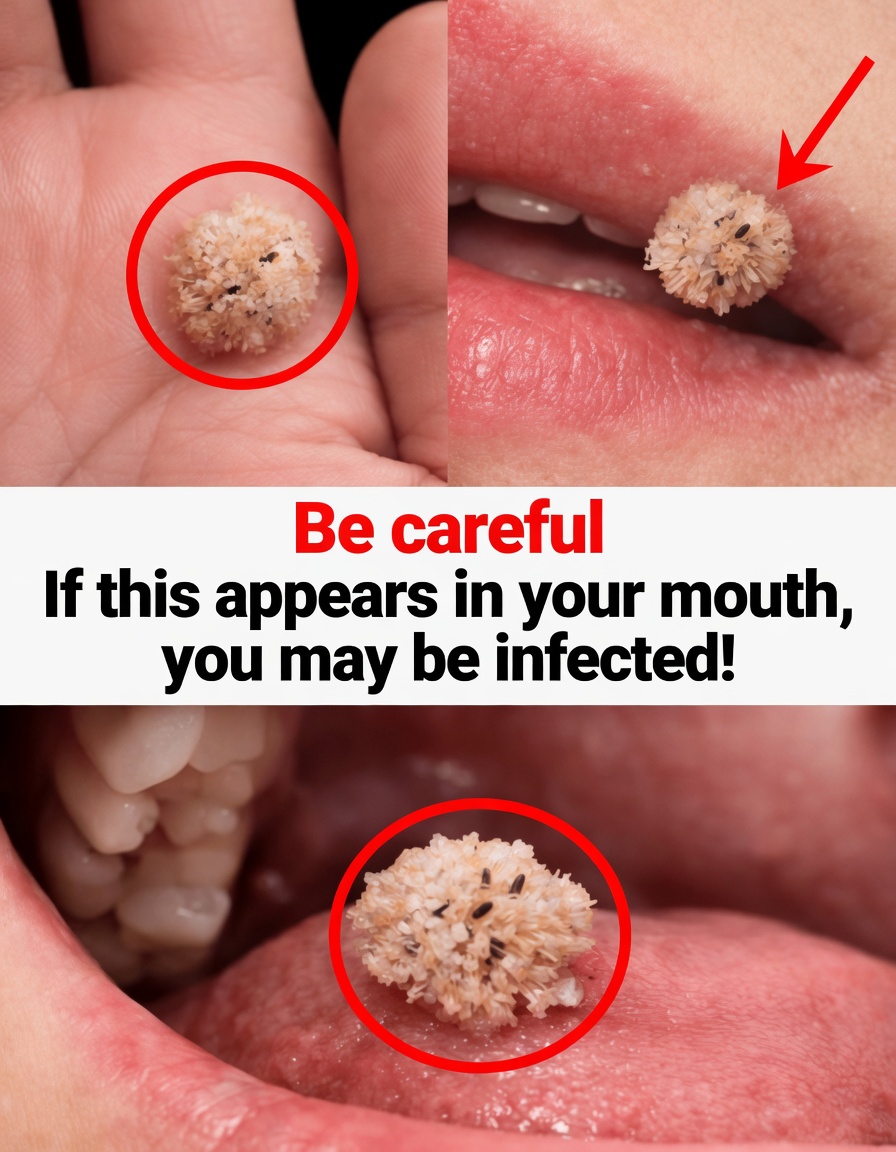 Be very careful—if it comes out of your mouth, you’re infected…