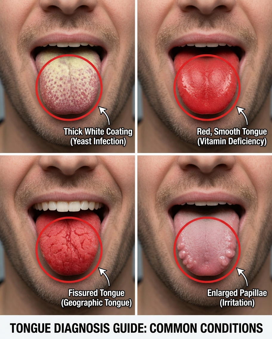 If You’re Experiencing These Four Tongue Symptoms, They Could Indicate Underlying Health Conditions
