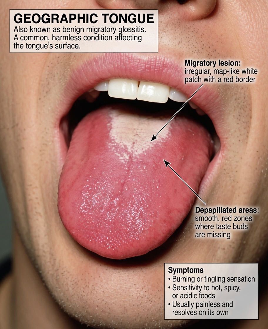 If You’re Experiencing These Four Tongue Symptoms, They Could Indicate Underlying Health Conditions