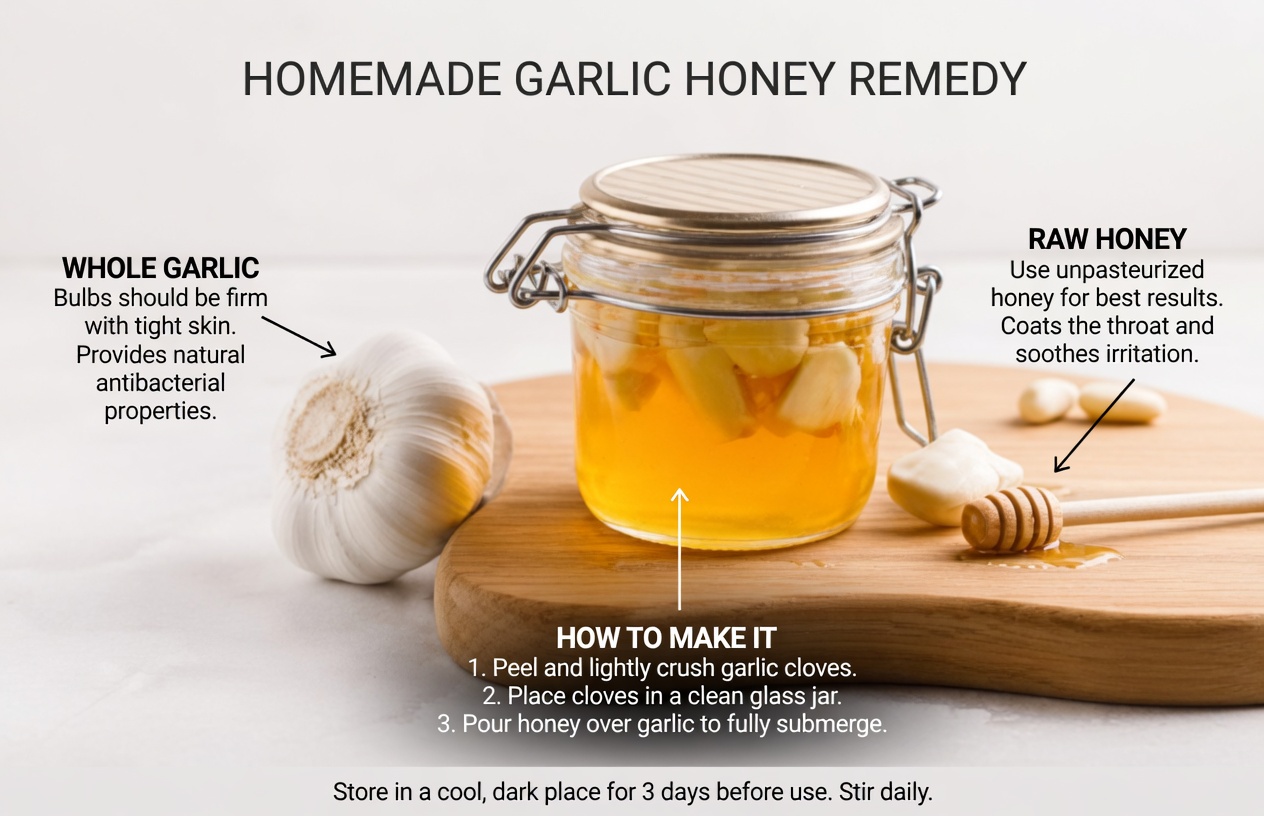 Ginger Onion Garlic Lemon Honey Blend: Your Simple Daily Ritual for Everyday Comfort and Balance