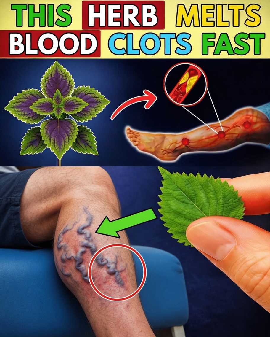 The 6 Powerful Herbs That May Help Support Healthy Circulation and Naturally Reduce Blood Clot Risk
