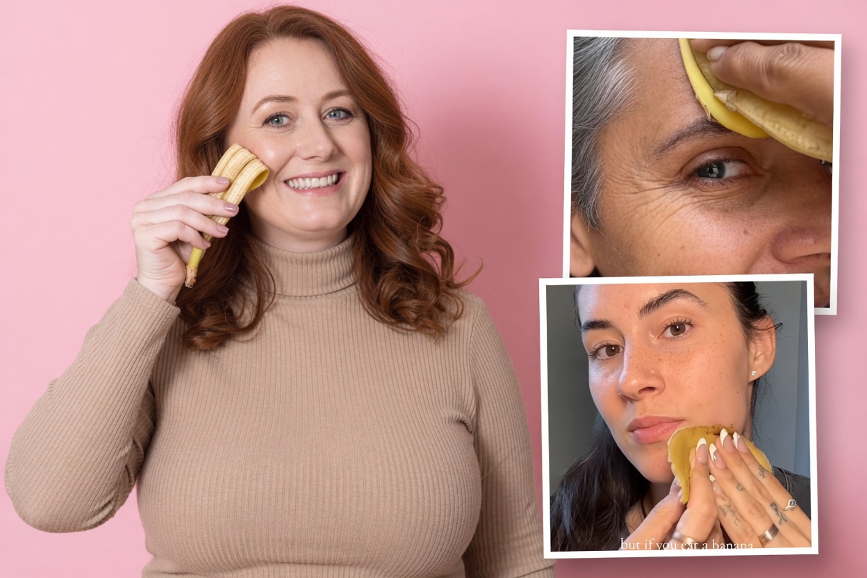 7 Natural Ways to Smooth Fine Lines & Boost Skin Glow Using Banana Peels