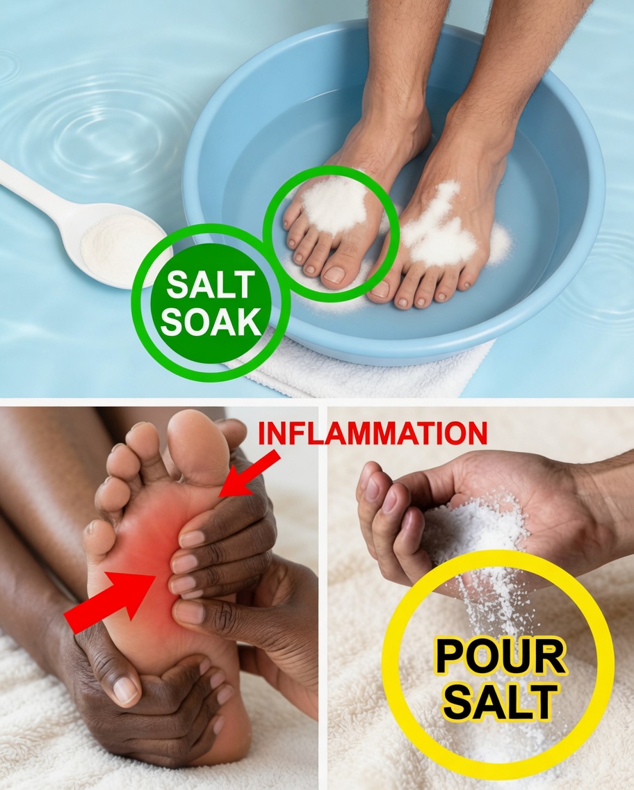 Discover a Simple Evening Foot Soak That May Help Soothe Foot Cramps, Tingling, Pain, and Swelling