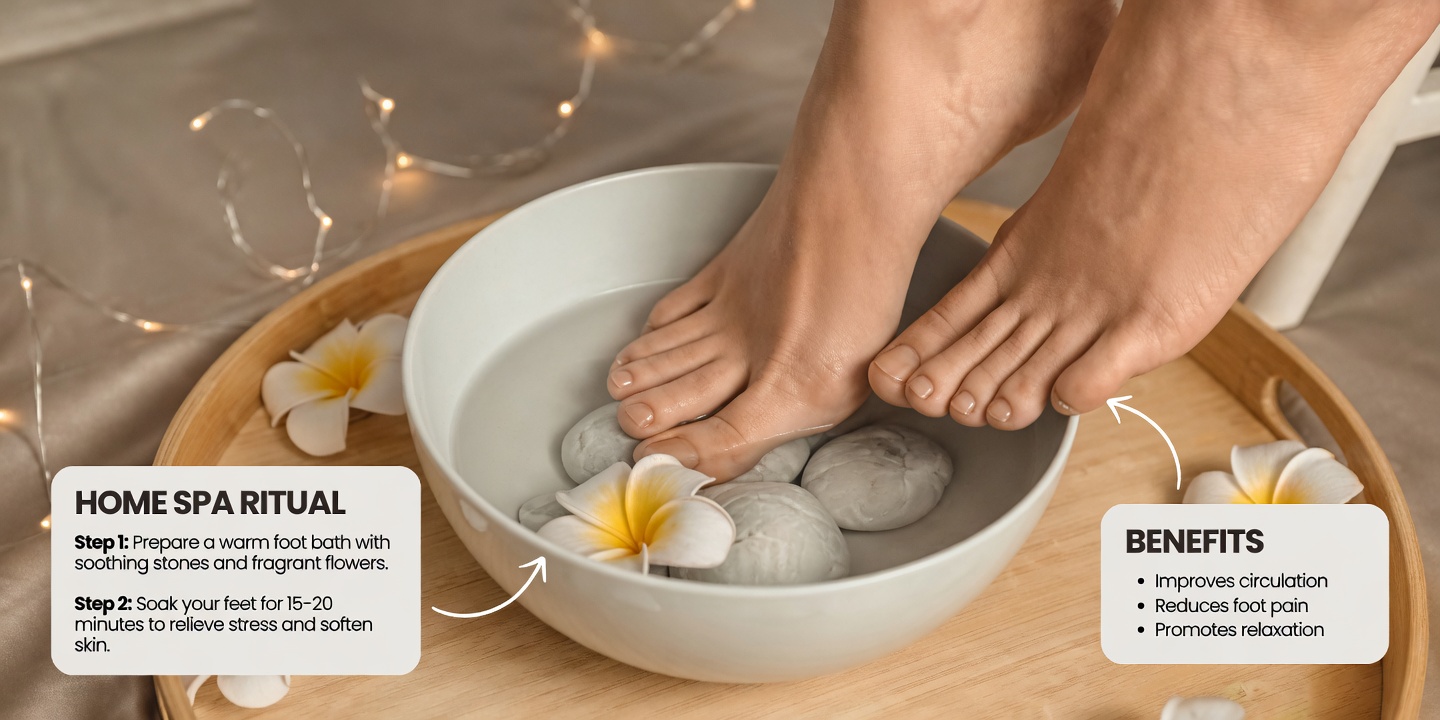 Discover a Simple Evening Foot Soak That May Help Soothe Foot Cramps, Tingling, Pain, and Swelling