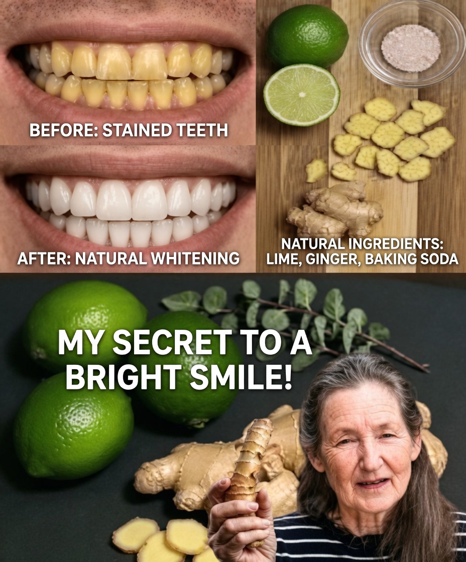 Whiten Your Teeth Instantly with This 2-Minute Ginger and Salt Trick. Here’s How