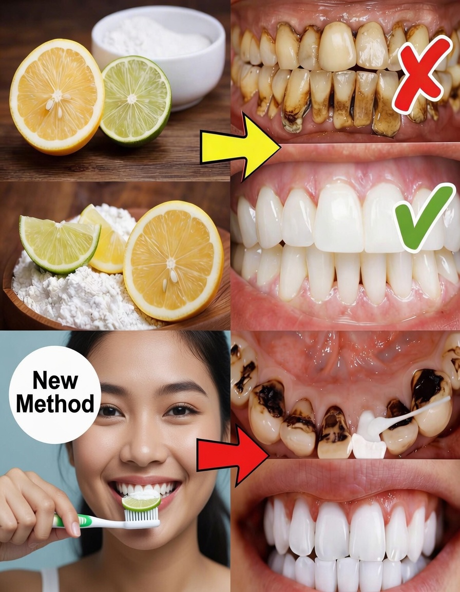 Whiten Your Teeth and Instantly Freshen Your Breath with the Natural Power of Ginger and Baking Soda