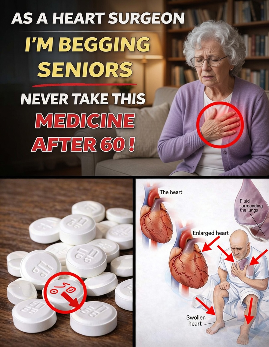 As a Heart Surgeon, I'm WARNING: THIS Common Pill Weakens Seniors' Hearts!