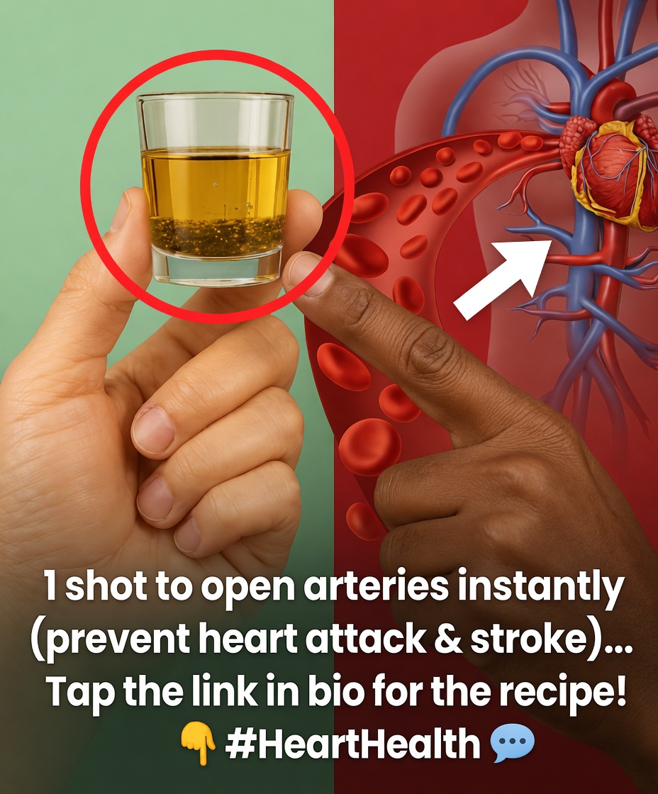 1 Shot Helps Arteries Instantly, Preventing Heart Attack & Stroke