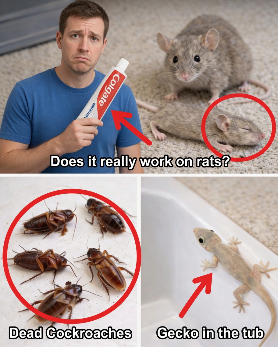 Shocking Secret Revealed: Toothpaste Could Be Your Ultimate Weapon Against Mice, Cockroaches, and Ants!