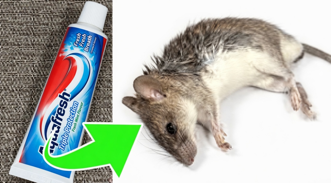 Shocking Secret Revealed: Toothpaste Could Be Your Ultimate Weapon Against Mice, Cockroaches, and Ants!