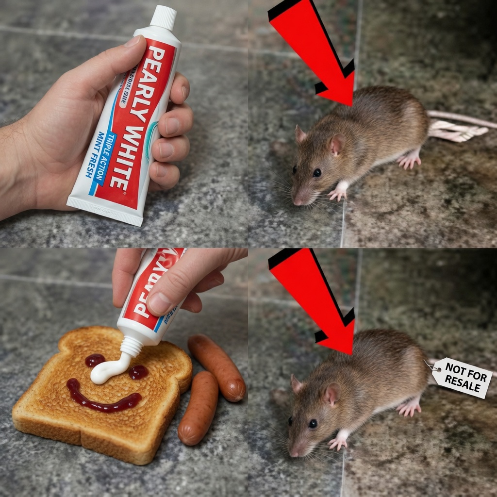 Shocking Secret Revealed: Toothpaste Could Be Your Ultimate Weapon Against Mice, Cockroaches, and Ants!