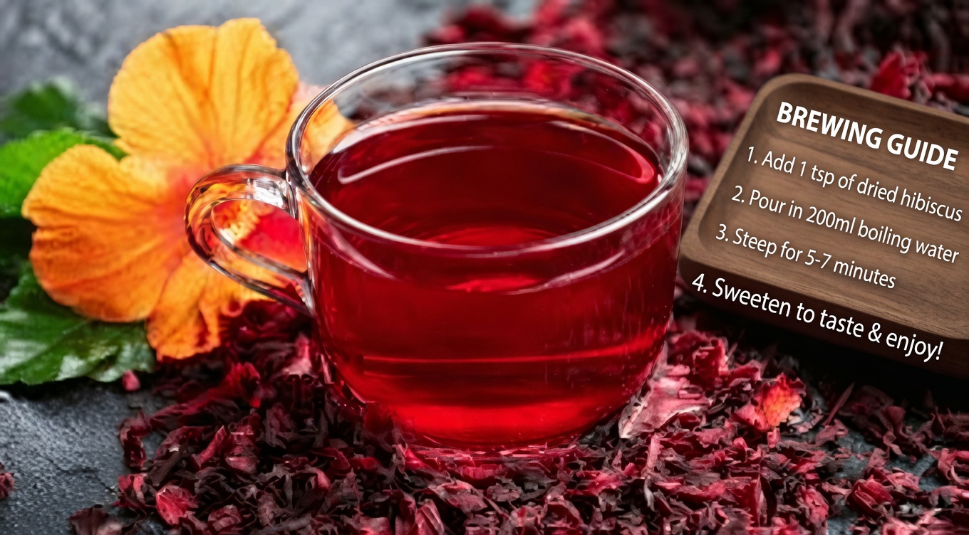 Ginger, Bay Leaves, and Hibiscus: A Refreshing Herbal Drink for Everyday Wellness