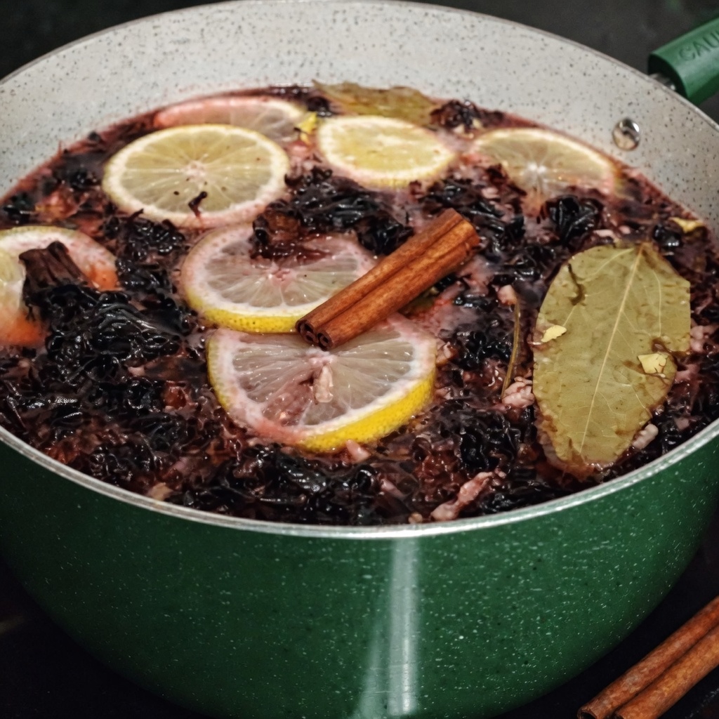 Ginger, Bay Leaves, and Hibiscus: A Refreshing Herbal Drink for Everyday Wellness