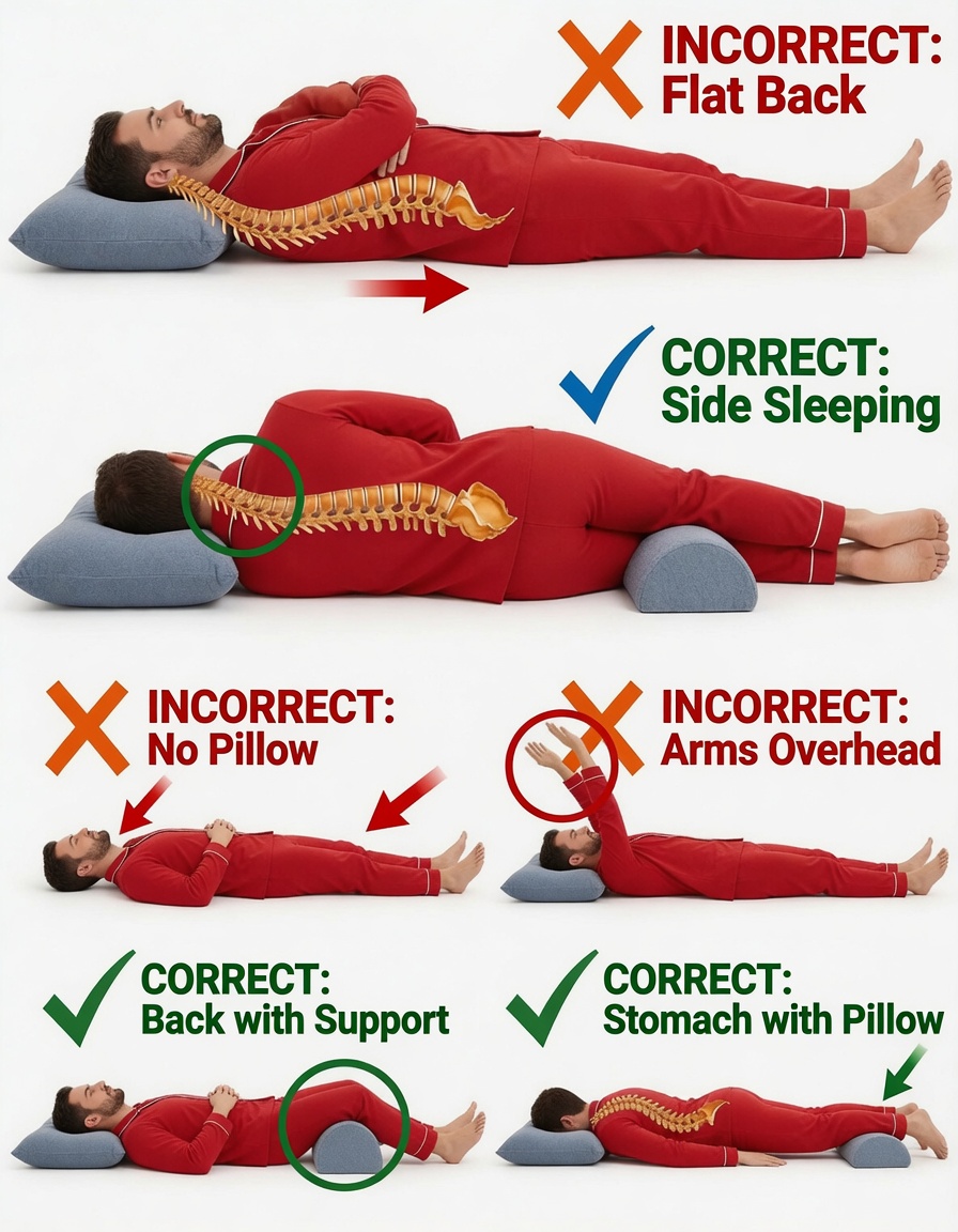 Is Sleeping on Your Stomach Putting Your Health at Risk? Discover Safer Sleep Positions for Better Rest