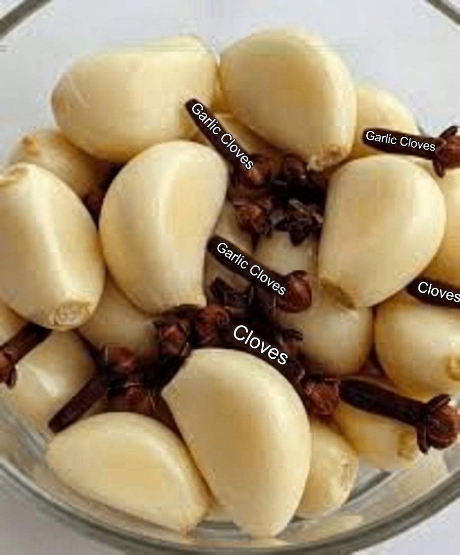 Mix cloves, garlic, and honey and you will thank me