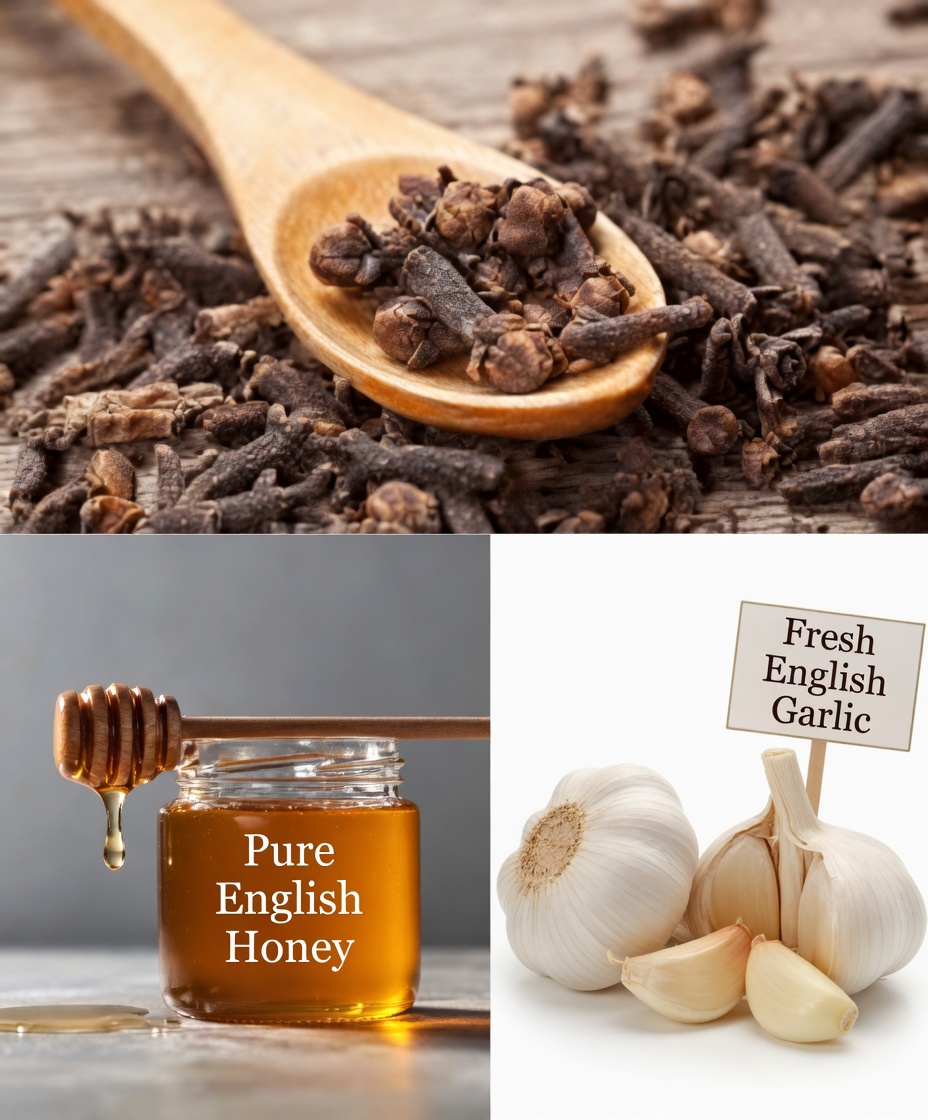 Mix cloves, garlic, and honey and you will thank me