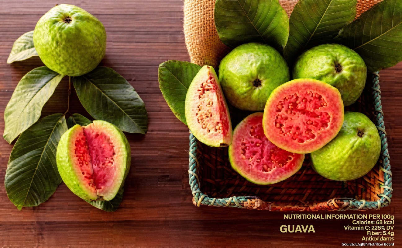 Guava for Eye Health: The Tropical Fruit That Helps Protect Your Vision Naturally