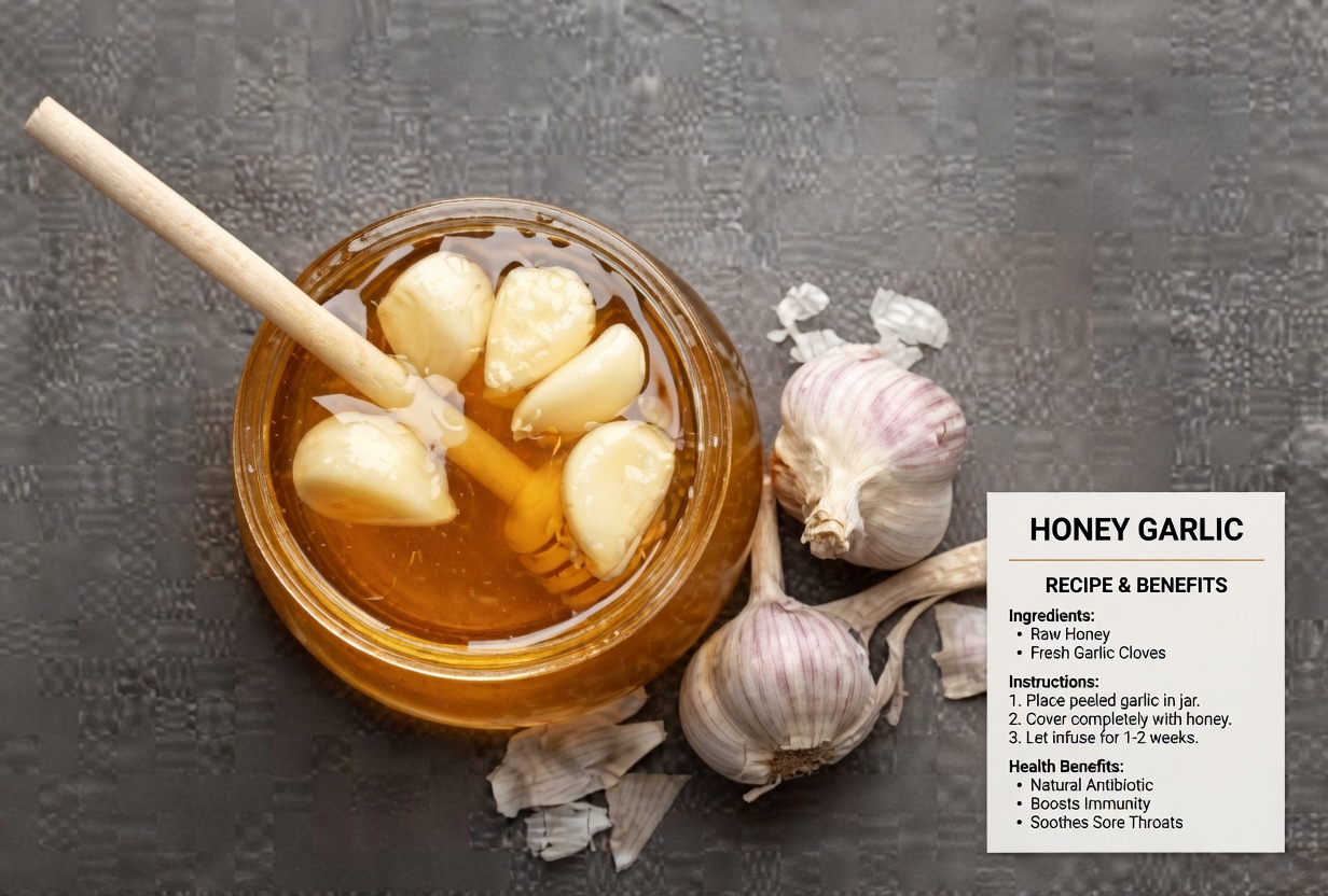 Garlic and Honey: 20 Powerful Natural Remedies for Everyday Wellness Support