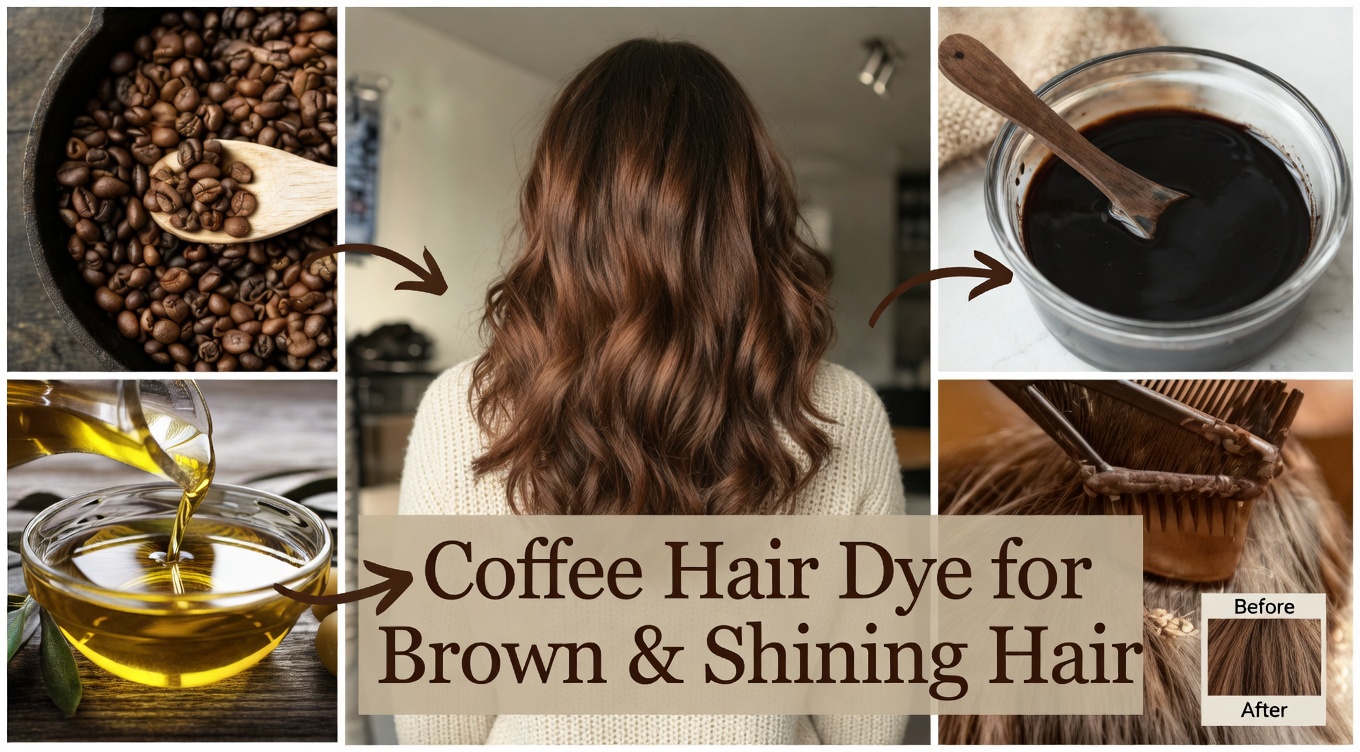 Coffee Hair Care at Home: A Realistic Guide to Darker, Shinier-Looking Hair