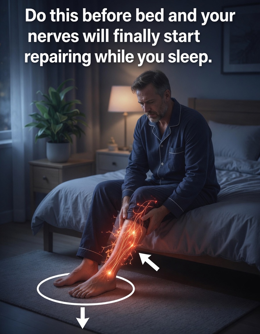 Do This Before Bed and Your Nerves Will Finally Start Repairing While You Sleep