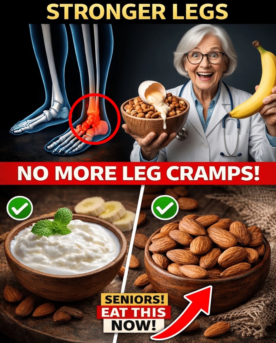 6 Foods That Can Help Prevent Leg Cramps in Seniors and Support Stronger Muscles