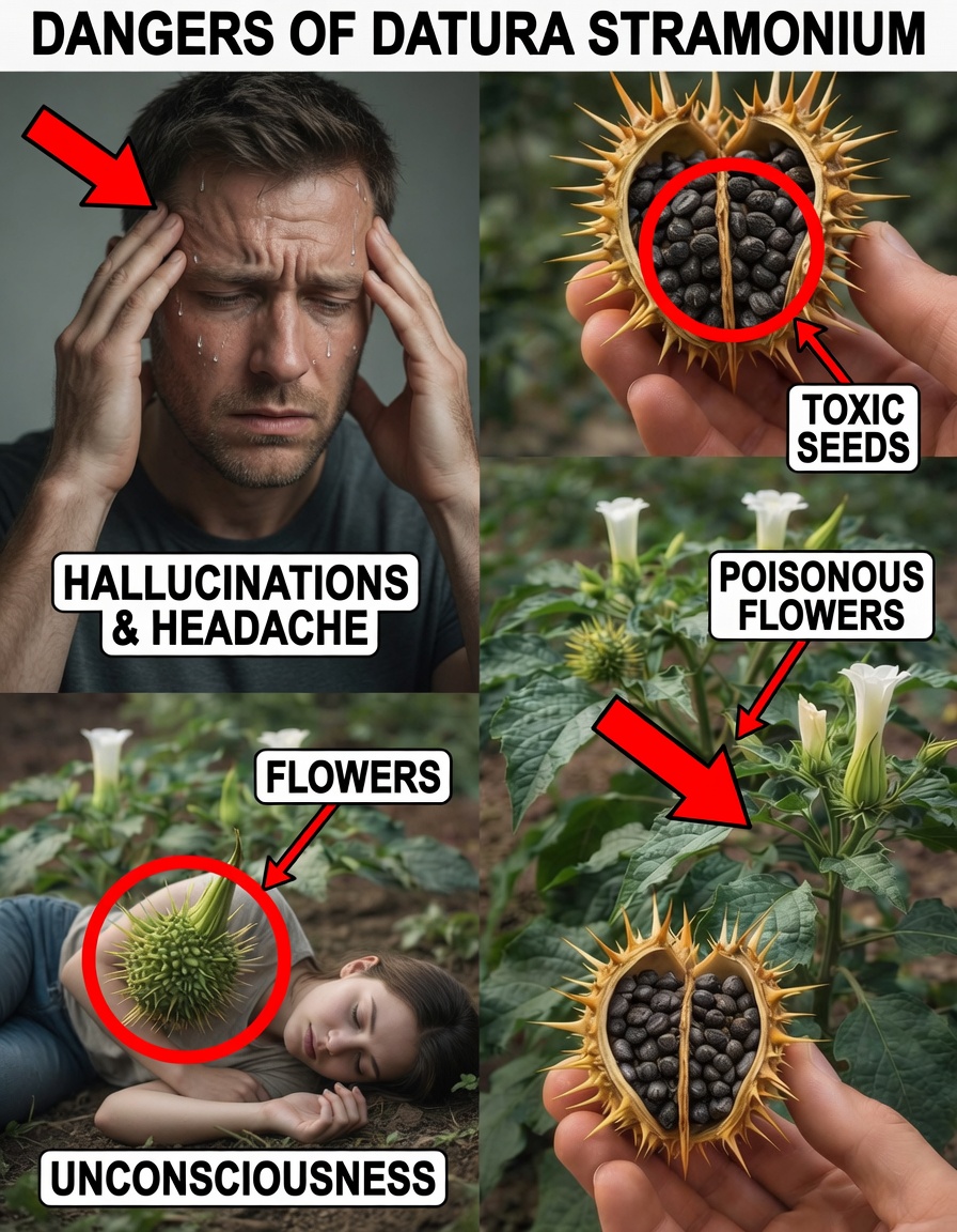 The Datura Genus: 12 Chilling Reasons This “Angel’s Trumpet” Is One Touch Away from Disaster