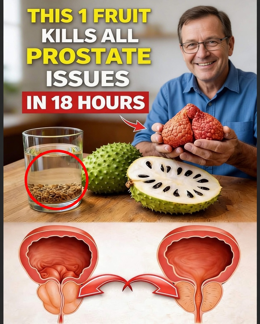 The Powerful Fruit That Shrinks Your Prostate – What No One Ever Tells You!