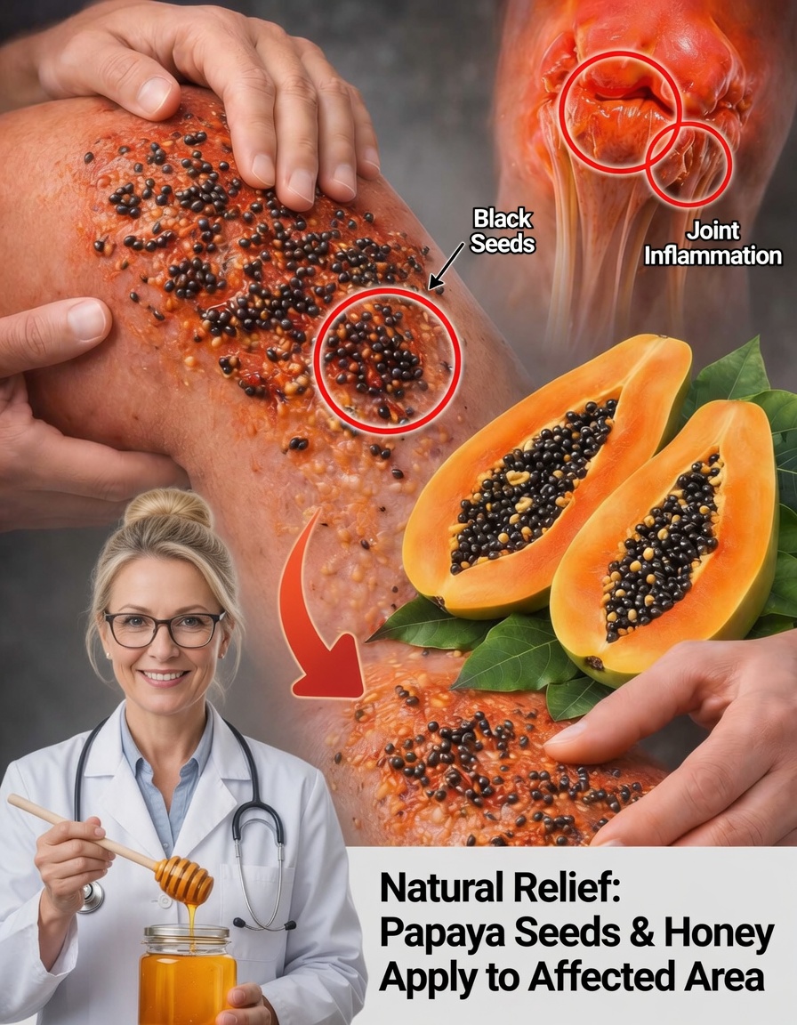 Papaya Seeds for Joint Relief: A Simple Home Remedy to Support Comfort in the Knees, Back, and Spine
