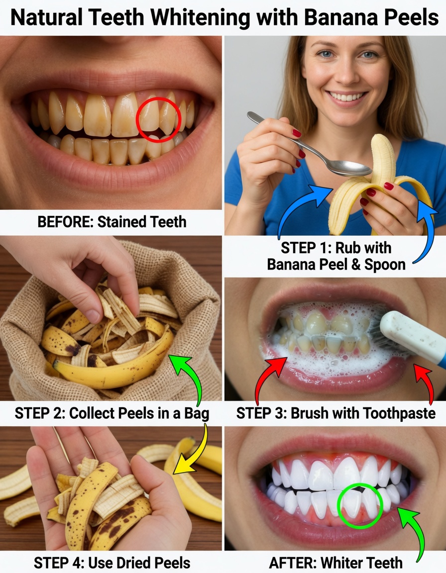 Natural Ways to Whiten Teeth at Home: Safe Remedies for a Brighter Smile