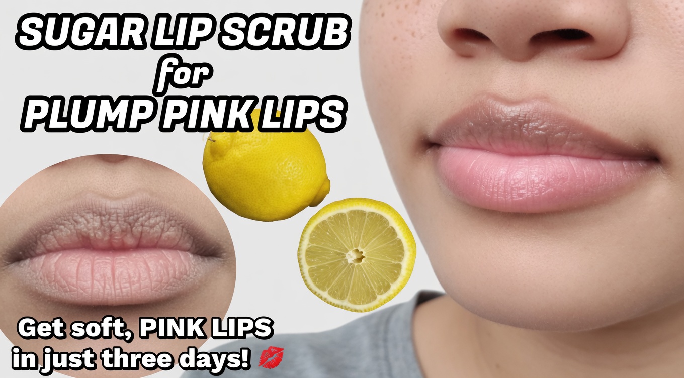 Get Dark Lips Lightened & Pink in 3 Days Naturally: Your Lips Will Be Soft, Plump, and Rosy with Just 2 Simple Ingredients