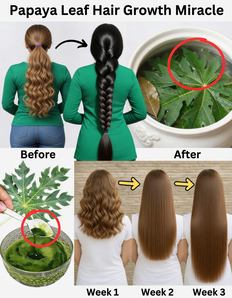 Does Papaya Leaves Help Hair Growth? 2 Simple Ways to Use Them for Healthier Strands, Scalp Comfort, and Dandruff Support