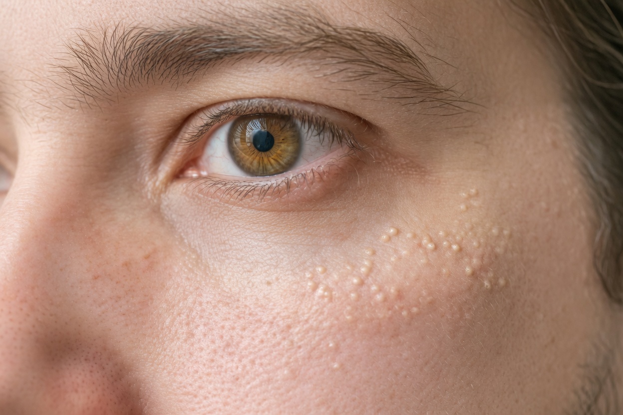 What Are Those Stubborn White Bumps on Your Face? Understanding Milia and Gentle Skin Care Tips