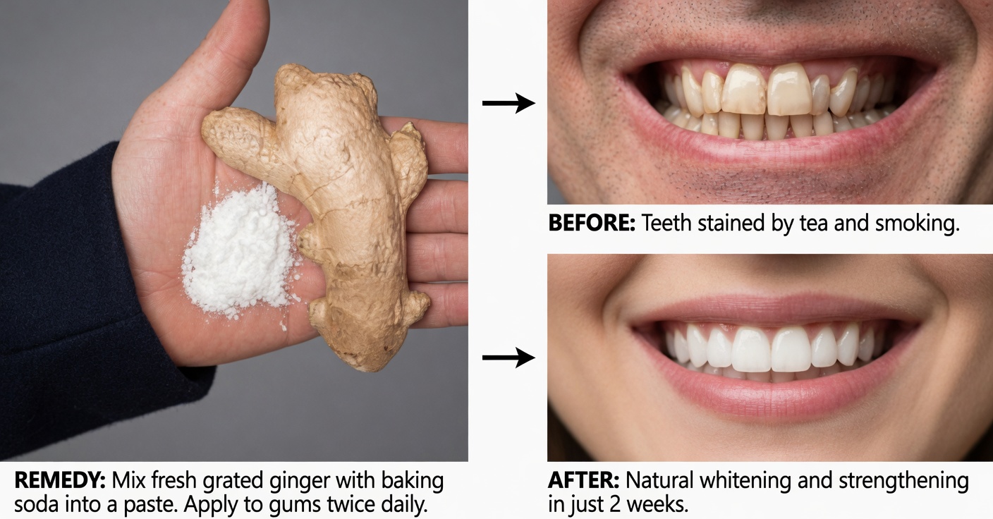 In Just 2 Minutes, Remove 10 Years of Teeth Stains – The Natural Whitener That Actually Works