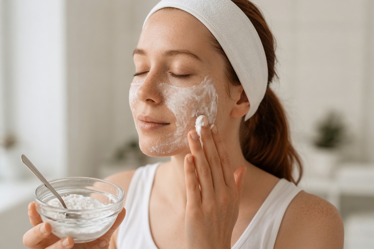 Baking Soda Face Masks: Simple Ways to Help Soften the Appearance of Fine Lines and Boost Skin Radiance