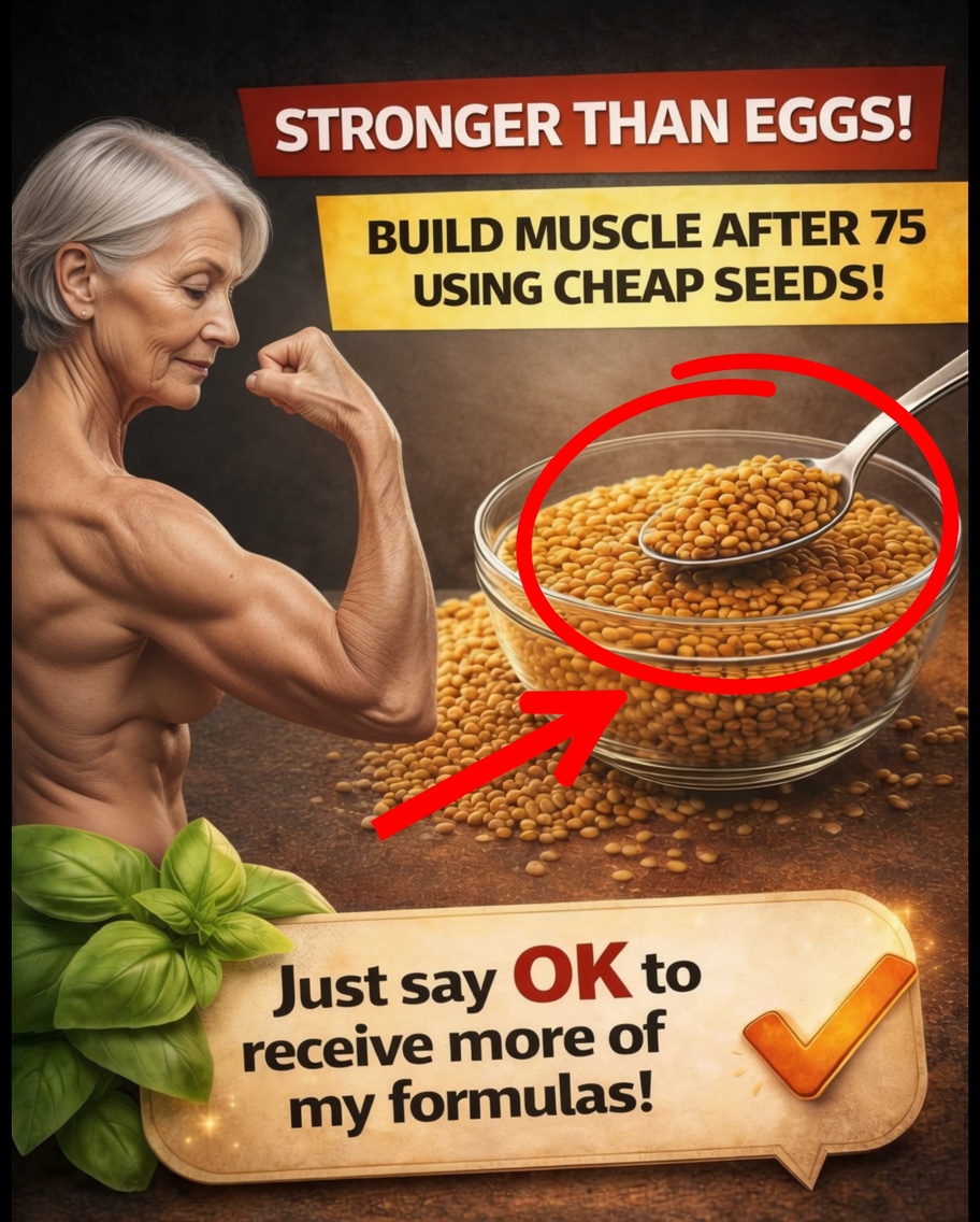 Could These Simple, Affordable Seeds Be More Effective Than Eggs for Muscle Support in People Over 75?